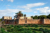 Hania, the Akrotiri peninsula. yios Ionnis, a fortress-like monastery alongside the airport road. 